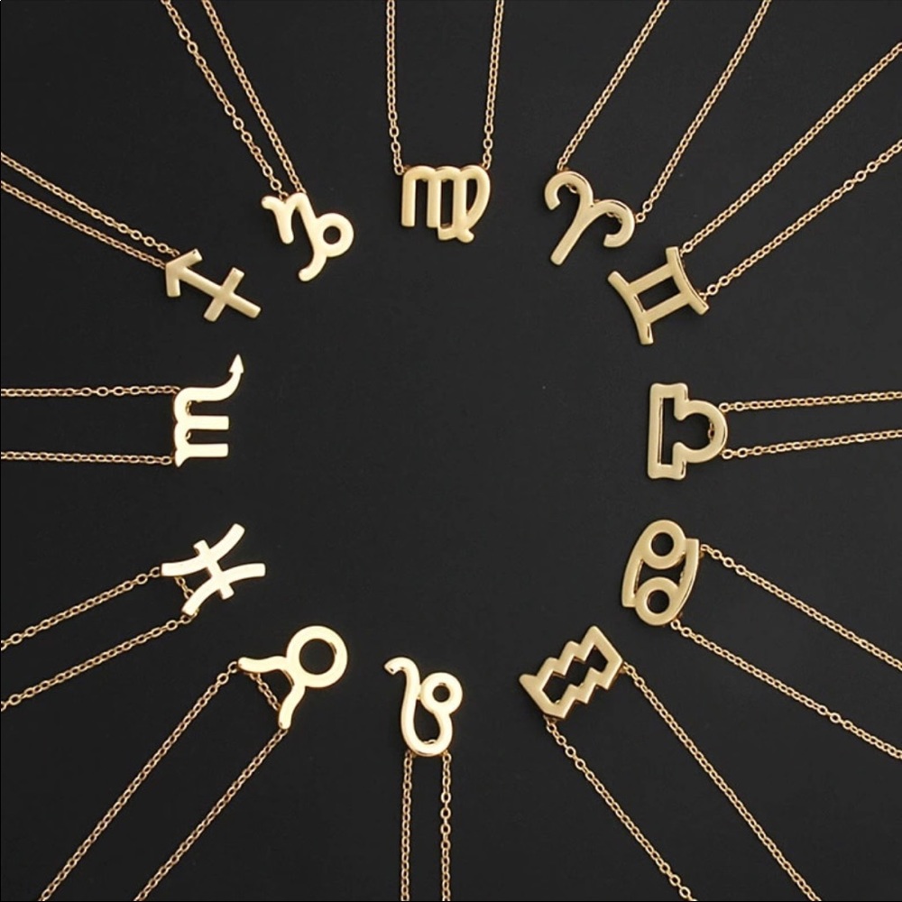 Dainty Astrology Zodiac Pendant Necklace - Picture 2 of 8